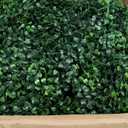 HOMCOM Artificial Boxwood Topiary Ball Set of 2 19.7 Inch Faux Plant, UV-Protected Anti-Fading Fake Plants for Home Indoor Outdoor Porch, Green