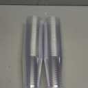 Goodluck 50PCS 12oz Clear Plastic Cups for Party, Disposable Clear Plastic Cups, Cocktail Glasses for Wedding Thanksgiving, Christmas, and Parties