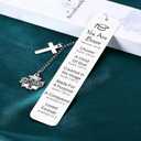 2025 Graduation Gifts for Her Him Class of 2025 College Graduation Gifts for Women Men Middle Senior High School Grad Student Nurse Daughter Son Degree Christian Bookmark Faith Based Graduation Gifts