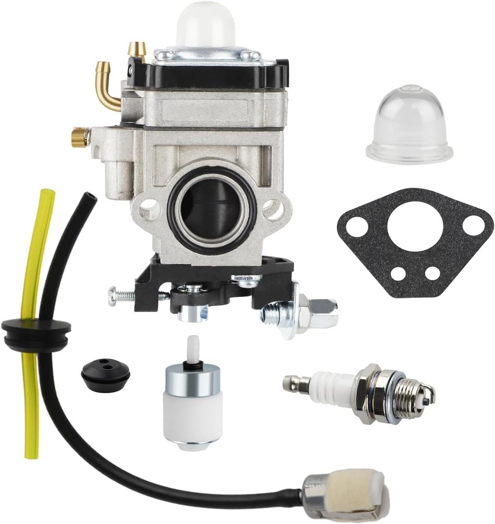 Pro PR46BT Carburetor for Poulan Pro PR46BT PR48BT 46cc 48cc Gas Backpack Blower BP400 BP402 Blower Carburetor for RedMax EB7000 EB7001 EB4300 EB4400 EB4401 Leaf Blower Parts