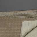 OstepDecor Couch Arm Covers, Arm Chair Covers, Headrest Backrest Armrest Covers for Dogs Cats Pet Loveseat Recliner Leather L Shaped Sofa (2 Pack 35.4" x 35.4", Khaki)