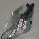 LANVIER 1.25 Inch Curling Iron, Extra Long Barrel 1 1/4 Inch Curling Iron for Long Hair up to 450F, Worldwide Dual Voltage Hair Curler for Traveling, Hair Waving Style Tool Black