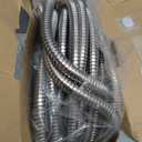 BIONIC STEEL 75 Ft Garden Hose 304 Stainless Steel, 75 Ft Water Hose, Super Tough & Flexible Metal Hose, Lightweight, Crush Resistant Fittings, Kink & Tangle Free, Rust Proof, Easy to Use & Store