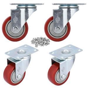3 inch Heavy Duty Casters Capacity 1000lbs Bearing Caster Wheels Without Brake Swivel Casters for Furniture and Workbench Set of 4 3 inch Heavy Duty Casters Capacity 1000lbs Bearing Caster Wheels Without Brake Swivel Casters for Furniture and Workbench Set of 4