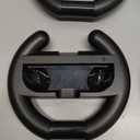 Steering Wheel for Mario Kart Nintendo Switch, Switch Racing Steering Wheel for Mario Kart 8 Deluxe Compatible Nintendo Switch/Switch OLED, Switch Joy Con Controller Race Accessories (Upgrade 4 Pack)