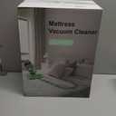 Mattress Vacuum Cleaner Bed Vacuum Versatile Handheld Vacuums with 500W 18Kpa Power Suction & 253.7nm U-V-C Light & Heating Tech & 30000 RPM/Min Brush Roll Rotation Corded (Green)