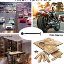 100pcs Nylon Universal Cable Tie Buckle, Heavy Duty Self-Locking Nylon Zip Ties Holder, New Multifunctional Cable Tie Buckle for Car Daily Repair