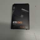 Samsung 870 EVO SATA III SSD 1TB 2.5 Internal Solid State Drive, Upgrade PC or Laptop Memory and Storage for IT Pros, Creators, Everyday Users, MZ-77E1T0B/AM