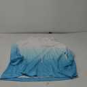 YOCUR Womens Tie Dye Crewneck Pullover Shirt Lightweight Sweatshirt Casual Loose Trendy Puff Sleeves Long Sleeve Tops,2XL