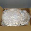 Tectsia 3pcs Metal Cylinder Pedestal Stand for Party, Cilindros Para Decoraciones De Fiestas, Round Cake Pedestal Tables for Wedding Display, Event Decor with Floral Plant, Birthday Backdrop- Gold (13.8 x 13.8 x 39.4 inches)