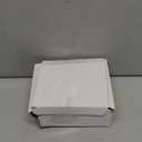 2 Pack Mortise Lock Glass Door Knobs Replacement Set, Vintage Crystal Door Knobs for Replacing Broken Old Antique Lock Sets on Interior Door, Brushed Nickel Finish