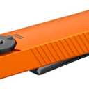 OLIGHT Arkfeld Pro Rechargeable EDC Flat Flashlight with Green Beam, UV and White LED Combo, 1300 Lumens Portable Pocket Lights, Triple Sources for Outdoors Emergency Working (Orange CW)