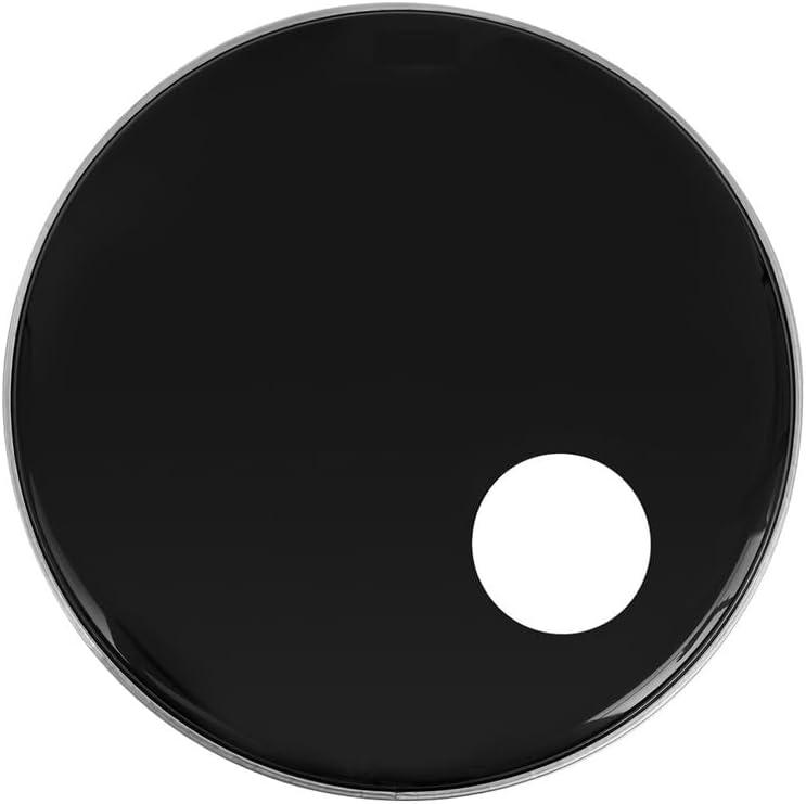 Resonant Bass Drum Head 20 Inch with Microphone hole, Perfect for Recording & Live Performance