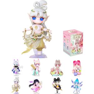 Suri Blind Box Fairy Town Series, 1PC Exclusive Cute Figure Box, Popular Collectible Toy Action Figure, Creative Gifts for Birthday/Christmas Holiday