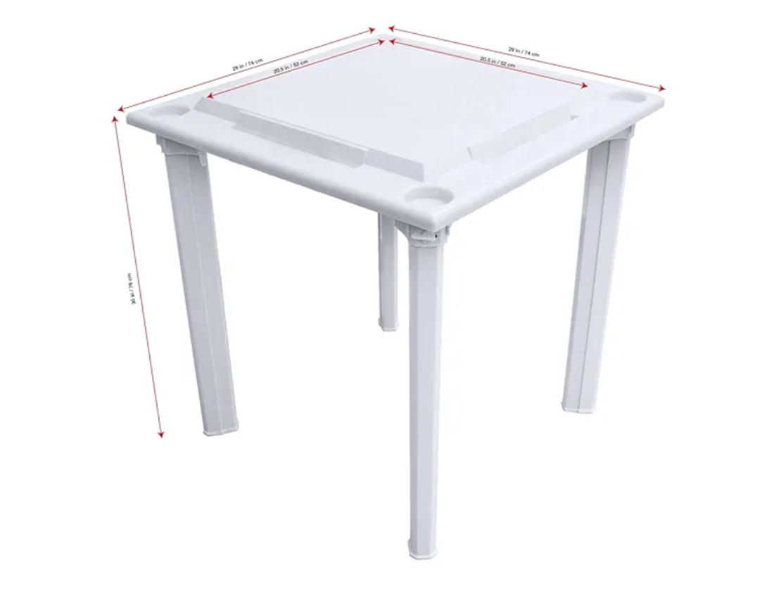 Bene Casa Floating Game Table – Waterproof, Portable 4-Player Table for Pool, Game Room, and Outdoor Fun