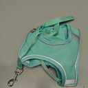 Solmoony Dog Harness for Small Medium Dogs No Pull, Puppy Harness and Leash Set, mesh Dog Harness. (Green, XS)