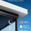Outinput 3MP 2K No Drill Window Camera for Home Security, 2.4G&5GHz Surveillance Camera with Adjustable View Angle Mount, AI Color Night Vision, Person and Motion Detection, 24/7 Recording, Anti-Glare