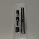 Wahl Micro Groomsman Battery Personal Trimmer for Hygienic Grooming with Rinseable, Interchangeable Heads for Eyebrows, Neckline, Nose, Ears, & Other Detailing - 05640-600 (4 Piece Set)