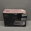 Oggi Stainless Steel Roll Top Bread Box for Kitchen Countertop with Frosted Plexilass Lid - Fits Multiple Loaves of Bread and Other Freshly Baked Goods Including Cookies, Bagels, Muffins (15-Inch by 7-1/4-Inch by 1-Inch)