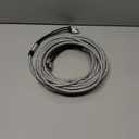 Elecan Premium RCA Cable 30 Ft (Hi-Fi Sound-16 AWG-Shielded) 2 RCA Male To 2 RCA Male Stereo Audio Cable, Gold Plated-Aluminum Alloy Shell-Pure Copper-Braided RCA Cord for Home Theater Speakers + Ties