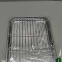 Baking Sheet with Racks Set [2 Sheets + 2 Racks], Stainless Steel Baking Sheets with Cooling Racks, Nonstick Pan, Warp Proof & Rust Proof & Easy to Clean, Size 9.3 X 7 X 1 Inch