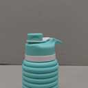 Nefeeko Collapsible Water Bottle, 26oz Silicone Foldable Water Bottles Leakproof BPA Free Travel Water Bottles with Carabiner, Portable Sport Water Bottles for Camping,Hiking Outdoor Indoor Sport