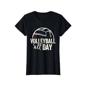 Volleyball Teen Girl Women Volleyball Graphic Volleyball T-Shirt, S