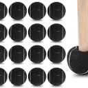 90 Pack Precut Tennis Balls Bulk for Furniture Legs Tennis Ball Chair Foot Covers for Floor Protection Ball (Black)