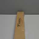 TONIAL Curtain Rods No Drilling for Windows from 54 to 82 Inches, 5/8 Inch Curtain Rod 32 to 86 inch with Adhesive Brackets without drilling, Renter Apartment Friendly Adjustable Drapery Rods, Black