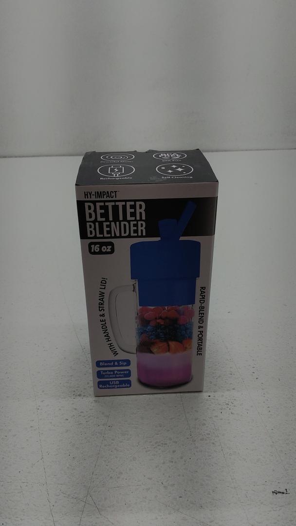 Better Blender Turbo Power USB Rechargeable 16 Oz
