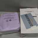 Bento Lunch Box with 12oz Soup Thermo,4 Compartments Lunch Box Containers, Spoon&Sauce Jar, BPA Free&Leak proof,Insulated Food Jar for Travel(Purple)