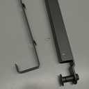 Over The Door Drying Rack, 1 Pack Foldable Over The Door Hooks Hanger for Laundry Clothes Heavy Duty Door Organizer Rack Coat Towels Hanging Storage for Bedroom Bathroom Kitchen (Gray)