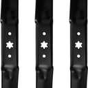 942-05056a Lawn Mower Medium Lift Blade 54" Cut Replace 742-05056 742-05056a 942-05056 for Craftsman T310 T3200 T8400 Cub Cadet XT1-ST54KH XT2-GX54 Troy-Bilt Mustang 54 XP Super Bronco (3 Pack)