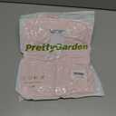 PRETTYGARDEN Women's Lace Long Sleeve Button Down Blouse (Pink)