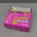 iClever Kids Headphones with Cat Ear Led Light Up, Safe Volume Limite, FunShare, Foldable, Over-Ear Headphones for Kids for School/iPad/Tablet/Travel, Meow Donut-Pink (Medium)