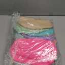 Sweetude 10 Pieces Nylon Makeup Bag Cosmetic Bags for Women Reusable Makeup Organizer Bag Cosmetic Travel Bag Big Capacity Toiletry Travel Organizer with Zipper(Colorful)