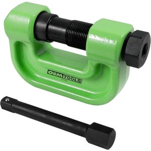 OEMTOOLS 27090 Brake Anchor Pin Press, 10-Ton Capacity for S-Cam Brake Systems, No Hub Removal Brake Tool, High-Grade Steel, Compatible with 1/2" Impact Wrench