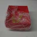 AFOROEOA 10PACK Red Baskets For Gifts Empty, 10x12Thick Kraft Gift Basket with 10 Bows 10 Bags Empty Gift Baskets for Christmas, Easter, Birthdays, Snacks, Farmers Market