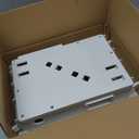 in-Wall TV Box with Flange for Home Theater Installation, 11.9" x 8.4" Cord Hider for Wall Mounted TV, with 2 Outlets, Cable Bracket, LV Cable & 1-1/2" ENT Entrance, Ideal for New or Retrofit Job