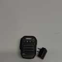 ABBREE Ham Radio Wireless Handheld Speaker Mic, 2 Pin Shoulder Microphone for Baofeng 5RM UV-5R,BF-F8HP PRO,AR-152,K5PLUS,GM-15Pro,UV-5G Plus UV-32 GM21 Walkie Talkie Accessories (Black)