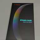 TORRAS Strong Magnetic & Seamless Stand for Samsung Galaxy S25 Ultra Case, Fit for MagSafe, Mil-Grade Drop Protection, Kickstand for Samsung Galaxy S25 Ultra Case, Translucent Back/Blue Edge