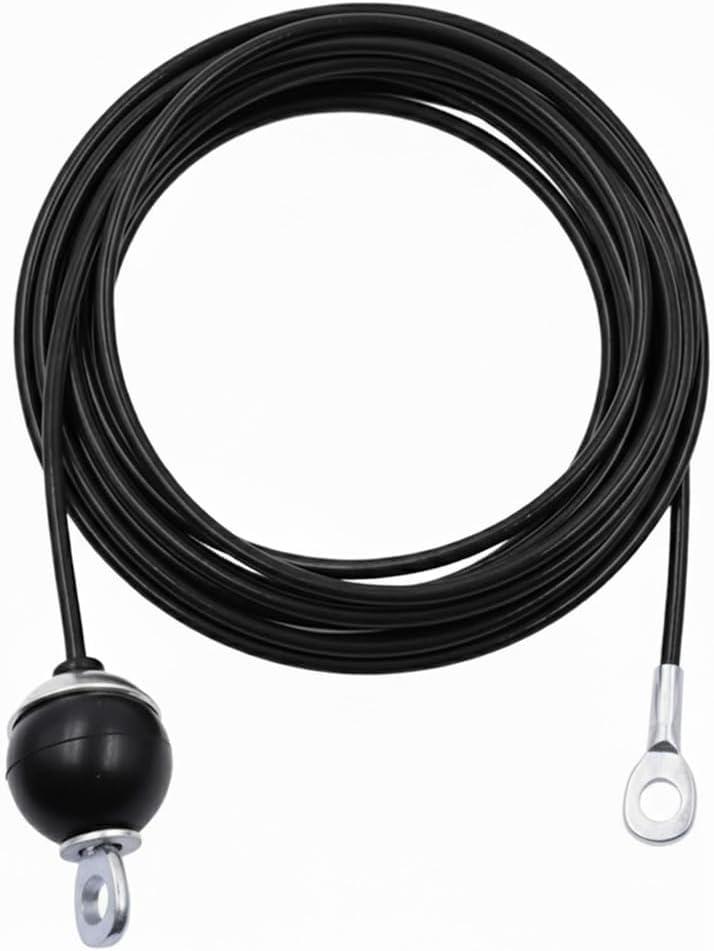 J Bryant Fitness Gym Replacement Cable Fitness Pulley Thick 5mm Heavy Duty Steel Wire Rope for Home Gym Cable Pulley Machine Accessories (78")