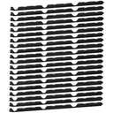 20Pcs 12 Inch Outside R Panel Foam Closure Strips -12" Replacement for Metal Corrugated Roofing Panels -3' Long Classic Rib Profile (Outside)