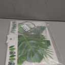 Tropical Palm Leaf Garland Party Decorations, Length 2.6M, 8.5 FT, Green