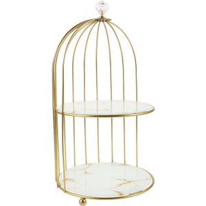Bird Cage Cake Stand 13.77In Iron Dessert Display Stand for Wedding Party Birthday Baby Shower Afternoon Tea Celebrations