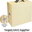 GoSports Premium Birch Wood Washer Toss Game - Portable Set Includes 2 Targets and 8 Washers - For Backyard and Outdoor Acitivies for Family and Adults