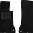 WENNEBIRD Superior Carpet Front Row Floor Mats for 2016-2023 Mercedes-Benz C-Coupe (C205) (Not for Sedan), 0.6-Inch Ultra-Thick, Noise-Reducing, All-Weather Waterproof Anti-Slip 2-Pc Set