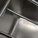 Roasting Pan with Rack for Turkey Chicken, Joyfair Stainless Steel Roaster Pan and Vrack for Toaster Oven, Rectangular Bakeware with Sturdy Handles, Heavy Duty & Dishwasher Safe (Large)