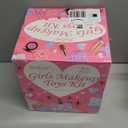 Hollyhi 59 Pcs Kids Makeup Kit for Girl, Washable Play Makeup Toys Set for Dress Up, Pretend Beauty Vanity Set with Cosmetic Case Birthday Toys for Girls 3 4 5 6 7 8 9 10 11 12 Years Old Kids Toddlers