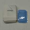 Reusable Small Ice Packs - Hot & Cold Mini Gel Cold Packs for Injuries, Sinus Relief, Tired Eyes, Headaches, First Aid, Pain Relief, Wisdom Teeth, Face - 6 Packs